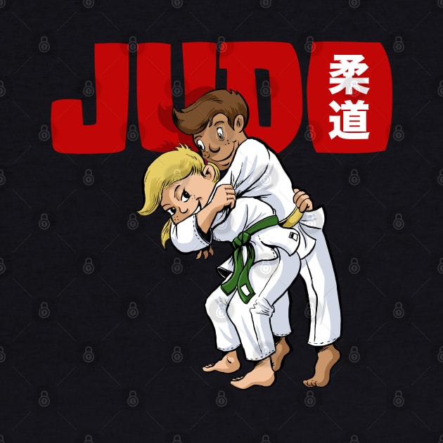 Judo Kids by Black Tee Inc